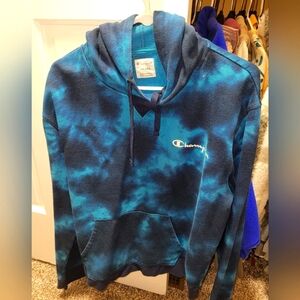 Champion tye dye hoodie